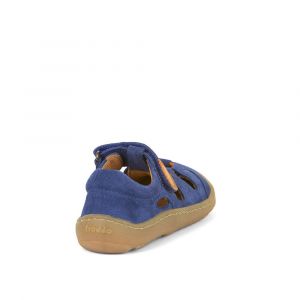 Barefoot sandálky Froddo Elastic - blue electric zezadu