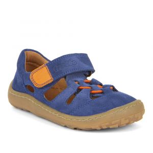Barefoot sandálky Froddo Elastic - blue electric G3150262-1