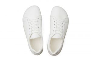 Barefoot tenisky Ahinsa shoes Pura 2 bílé shora