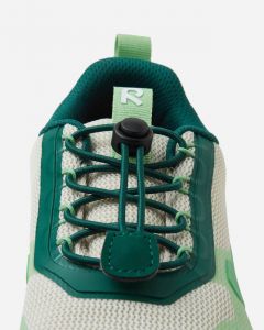 Celoroční tenisky Reima Tallustelu s membránou green/beige detail