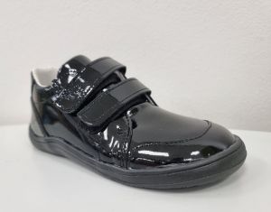 Barefoot boty Baby bare shoes Febo Go shiny black