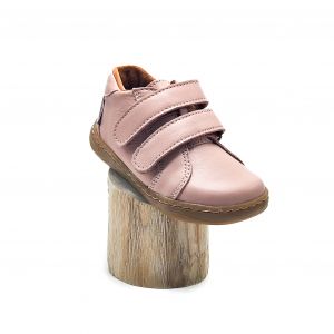 Barefoot kožené boty Pegres SBF60 - růžové