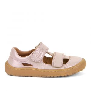 Barefoot sandále Froddo 2 suché zipy - pink shine