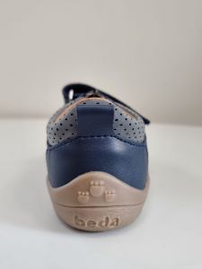 Beda Barefoot BFN - nízké celoroční boty navy zezadu