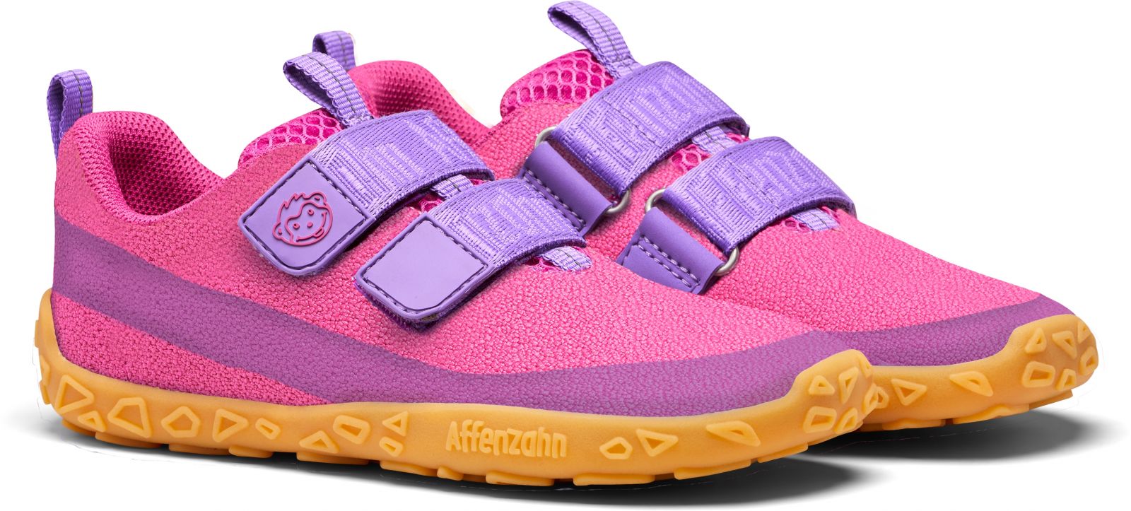 Dětské barefoot boty Affenzahn Sneaker knit Dream - pink 2024
