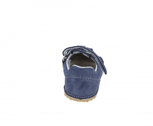 Jonap barefoot sandálky Zula modré ming zezadu