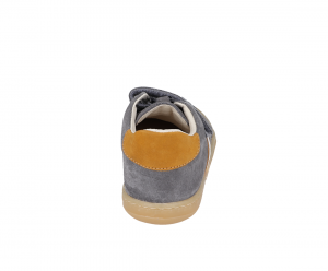 Barefoot kožené celoroční boty KTR Logan stone zezadu