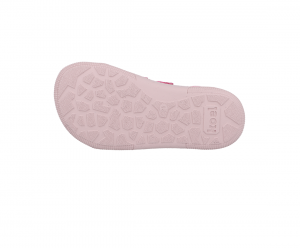 Barefoot plátěné tenisky Koel - Dud bear pink podrážka
