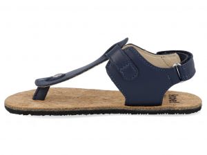 Barefoot sandále Koel - Abriana blue bok
