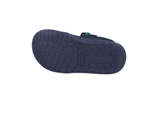 Barefoot sandále Protetika Pady navy podrážka