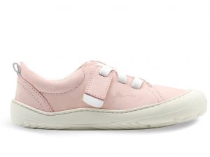  Dětské kožené boty Aylla Keck kids růžové