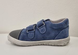 Jonap barefoot boty B16SV modré - šedý okop bok