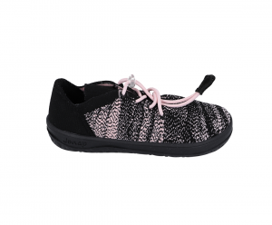 Jonap barefoot tenisky Knitt new - černorůžové