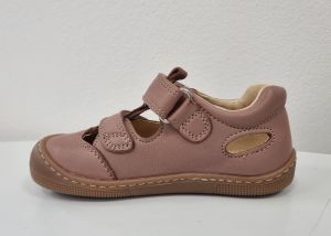 Barefoot sandále Koel - Deen old pink bok