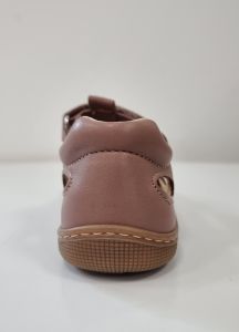 Barefoot sandále Koel - Deen old pink zezadu