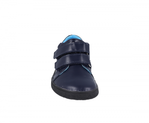 Celoroční boty EF barefoot Dark blue zepředu