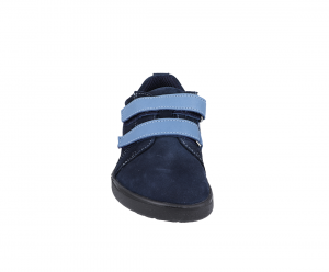 Celoroční boty EF barefoot Navy blue zepředu