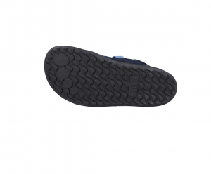 Celoroční boty EF barefoot Navy blue podrážka