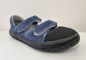 Barefoot Jonap barefoot sandálky B21 modré riflové bosá