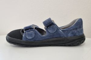 Barefoot Jonap barefoot sandálky B21 modré riflové bosá