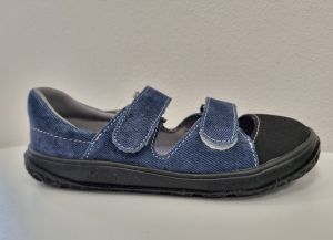 Jonap barefoot sandálky B21 modré riflové | 31, 32, 33, 34, 35