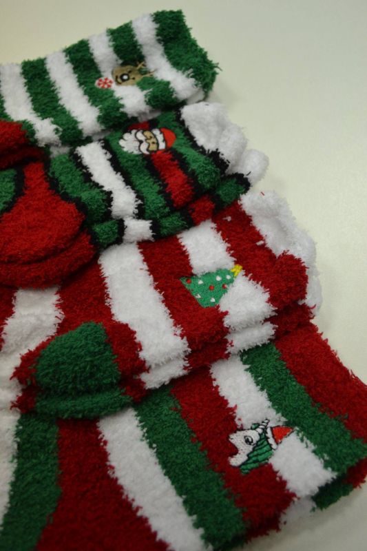 Barefoot Termo ponožky vánoční - dámské bosá