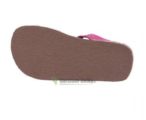 Barefoot Ortoplus barefoot sandálky D200 fuchsiové bosá